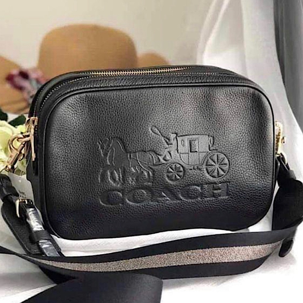 COACH EMBOSSED HORSE AND CARRIAGE JES CROSSBODY